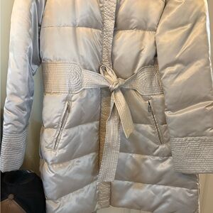 Laundry by Design Metallic Puffer Coat
